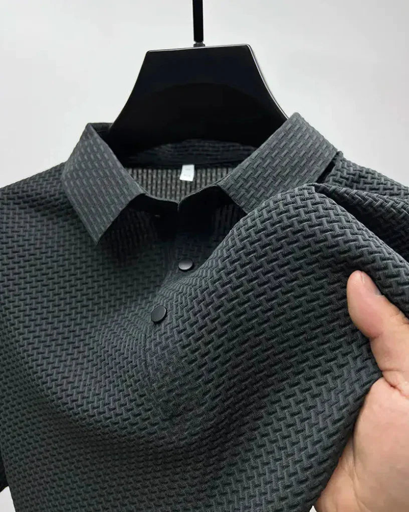 High-quality men's classic polo, a comfortable and stylish short-sleeve shirt perfect for any occasion.