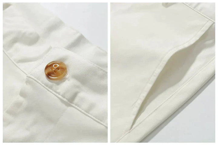 Men's classic cotton chino shorts in a versatile khaki color, perfect for summer.