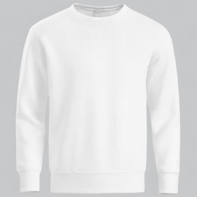 Relaxed fit men's crew neck sweatshirt, great for layering and everyday casual style.