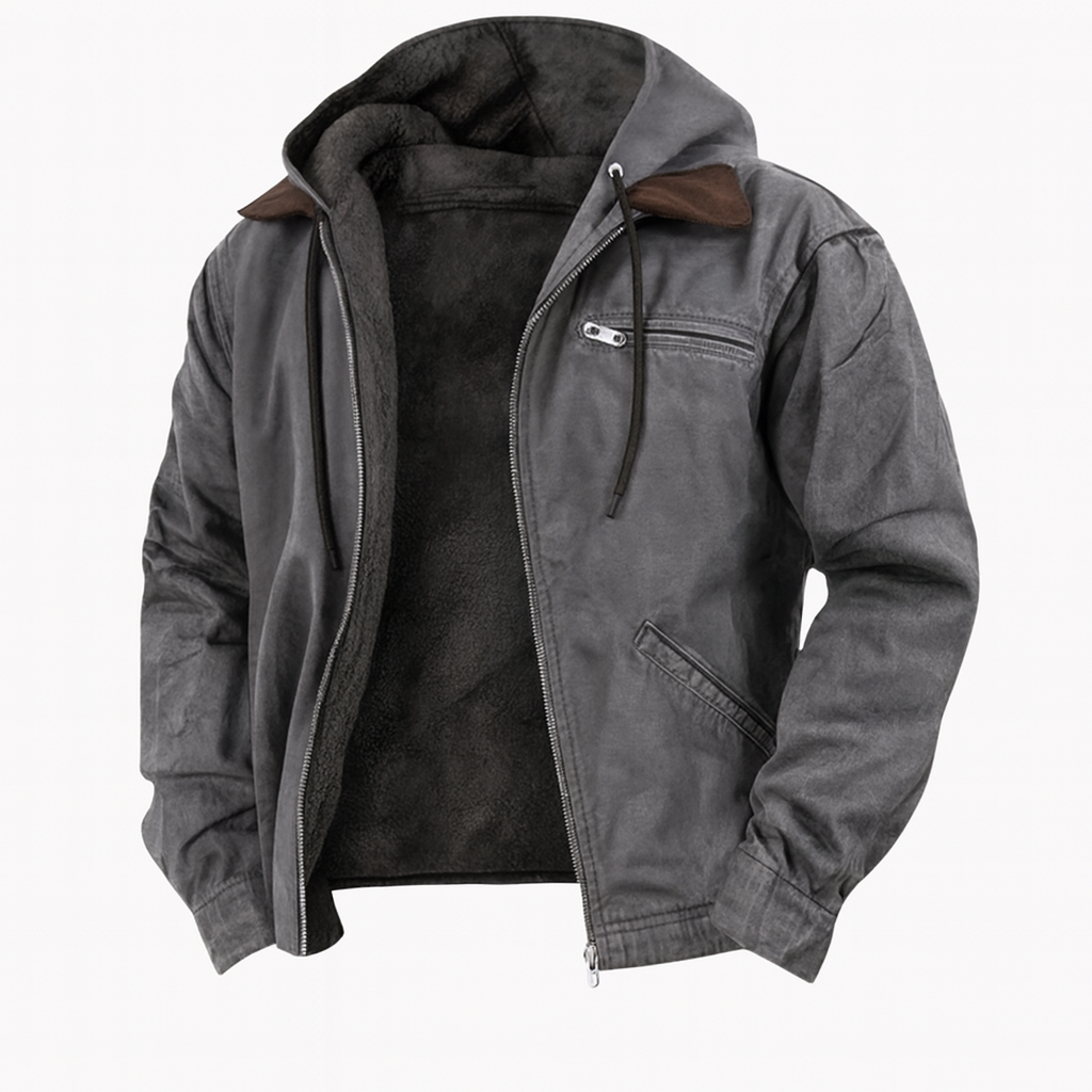 Versatile men's transitional jacket, perfect layering piece for everyday fashion.