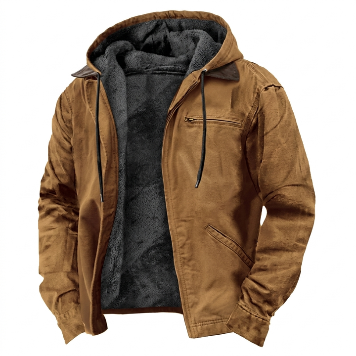 Blue men's casual jacket, classic regular fit for daily wear & smart casual versatility.