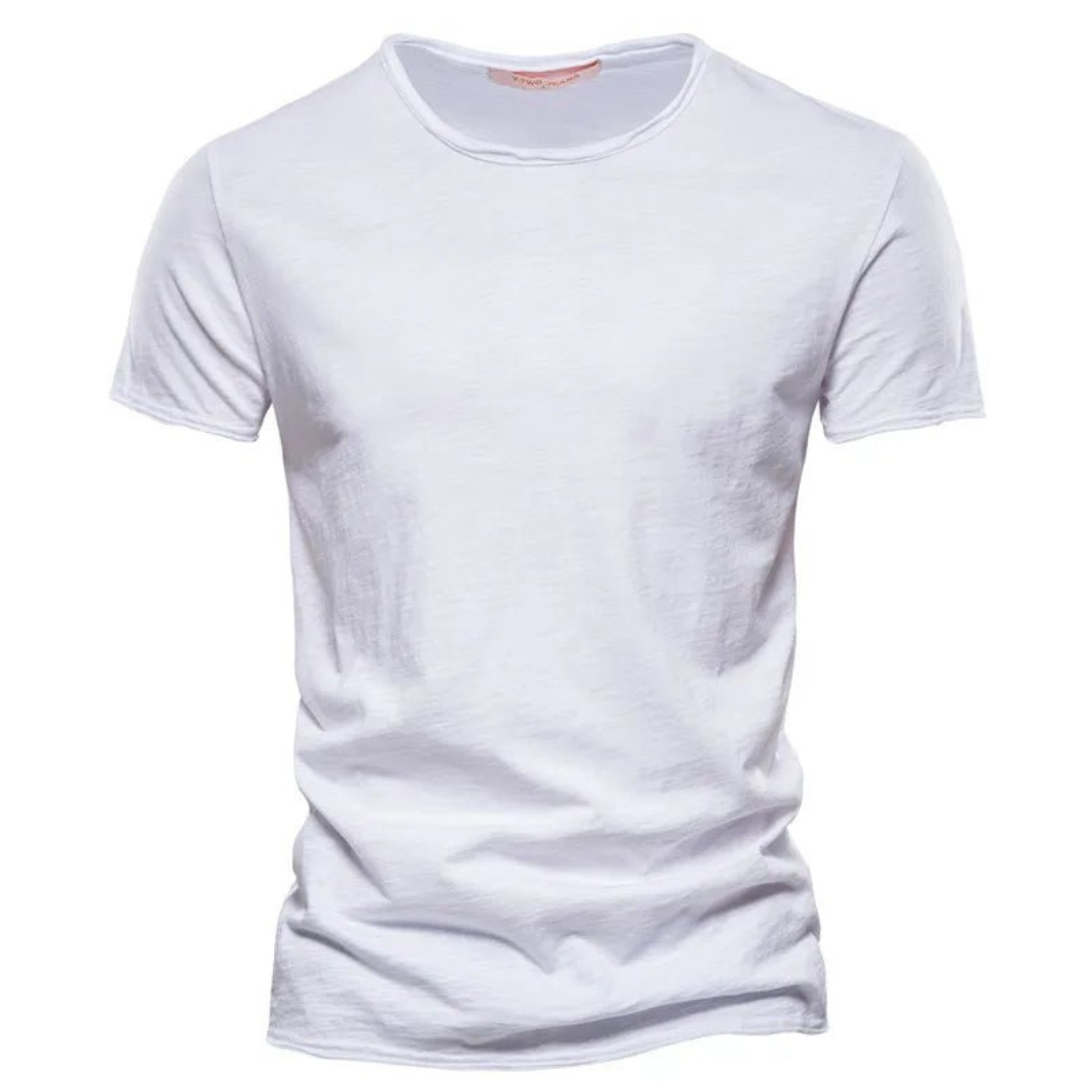 Blue navy men's classic fit shirt, ideal for versatile workwear and casual outfits.