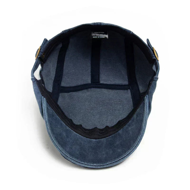 Premium men's flat cap for a refined, classic look; essential for modern menswear style.