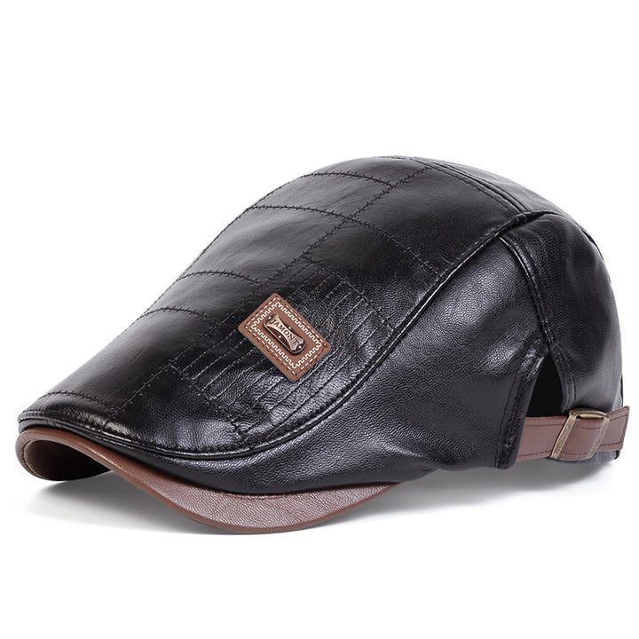 Men's classic flat cap in timeless style, offering comfort & versatile fashion accessory.