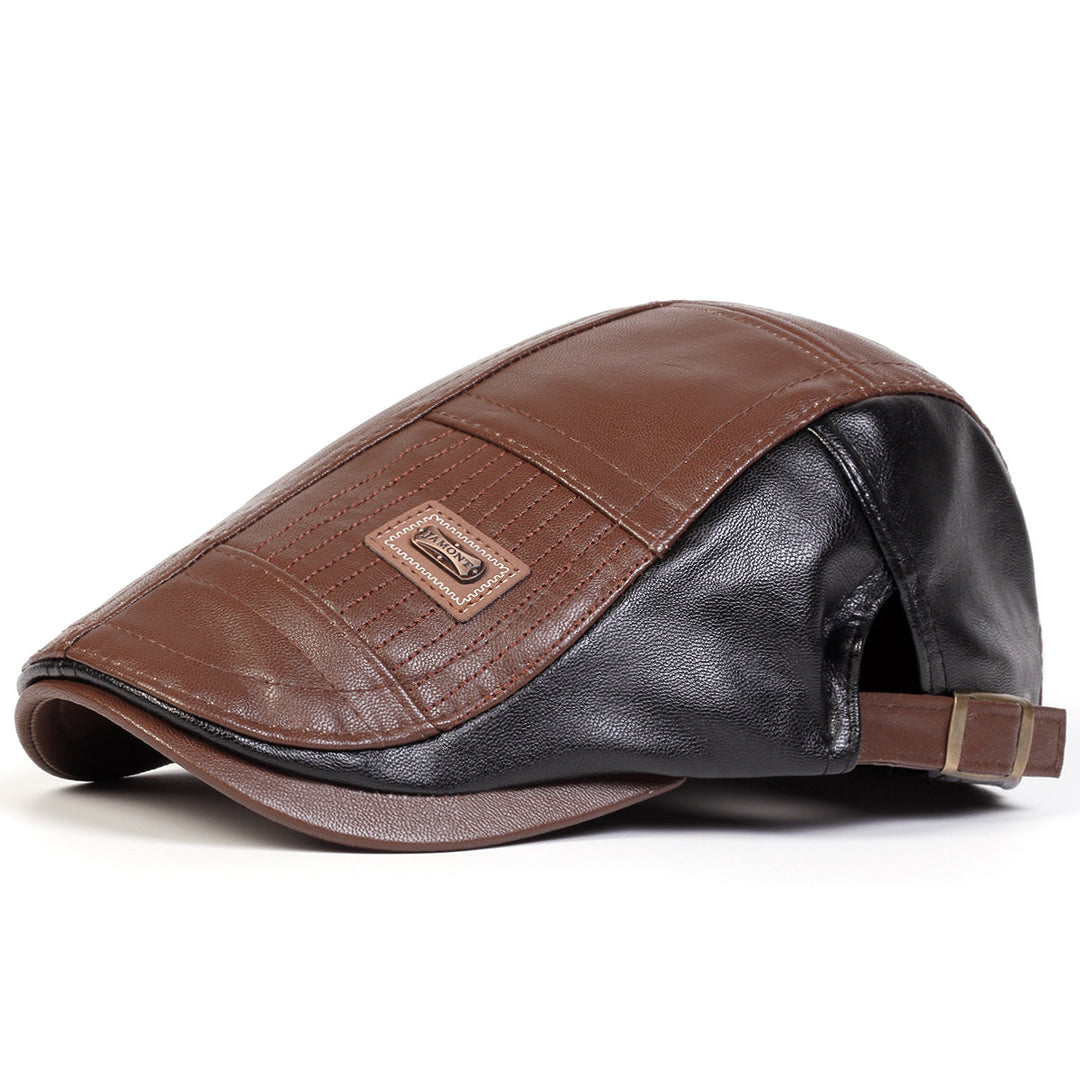 Stylish men's classic flat cap, a timeless fashion accessory designed for comfort and everyday wear.