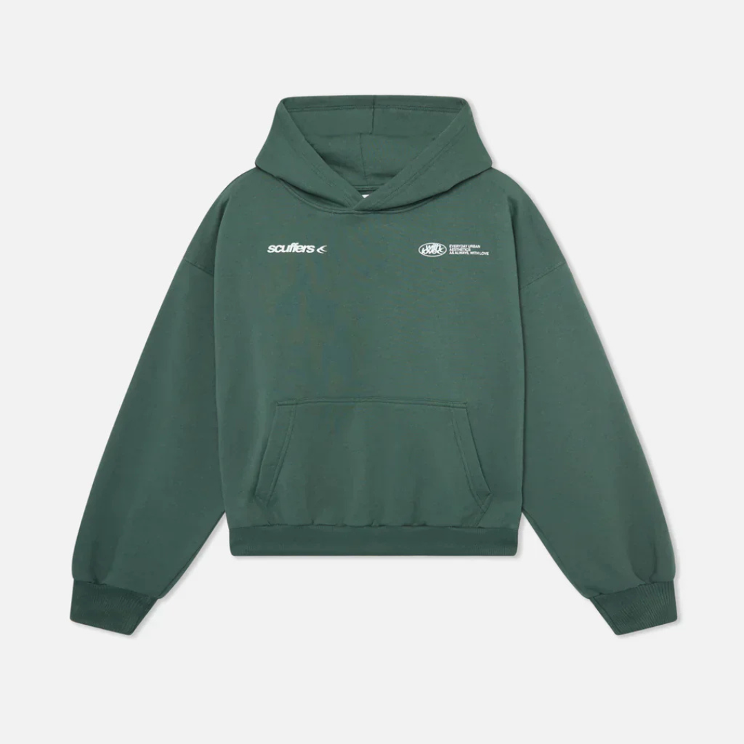 Lightweight mens hoodie, ideal for transitional weather layering.