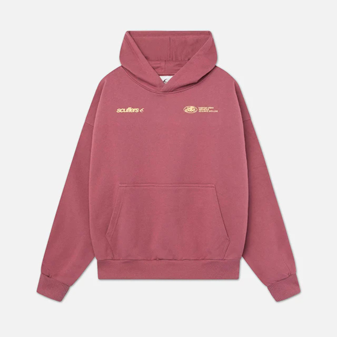 Essential black pullover hoodie for the modern man's wardrobe.