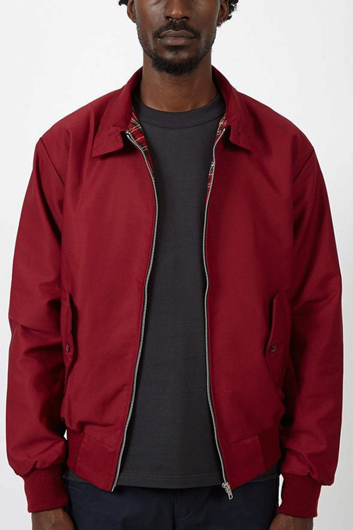 Men's fall outerwear Harrington jacket, a stylish and comfortable stand collar design.