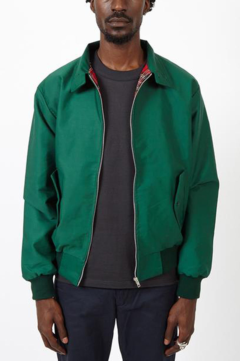 Classic men's spring jacket: Harrington style, lightweight and perfect for casual wear.