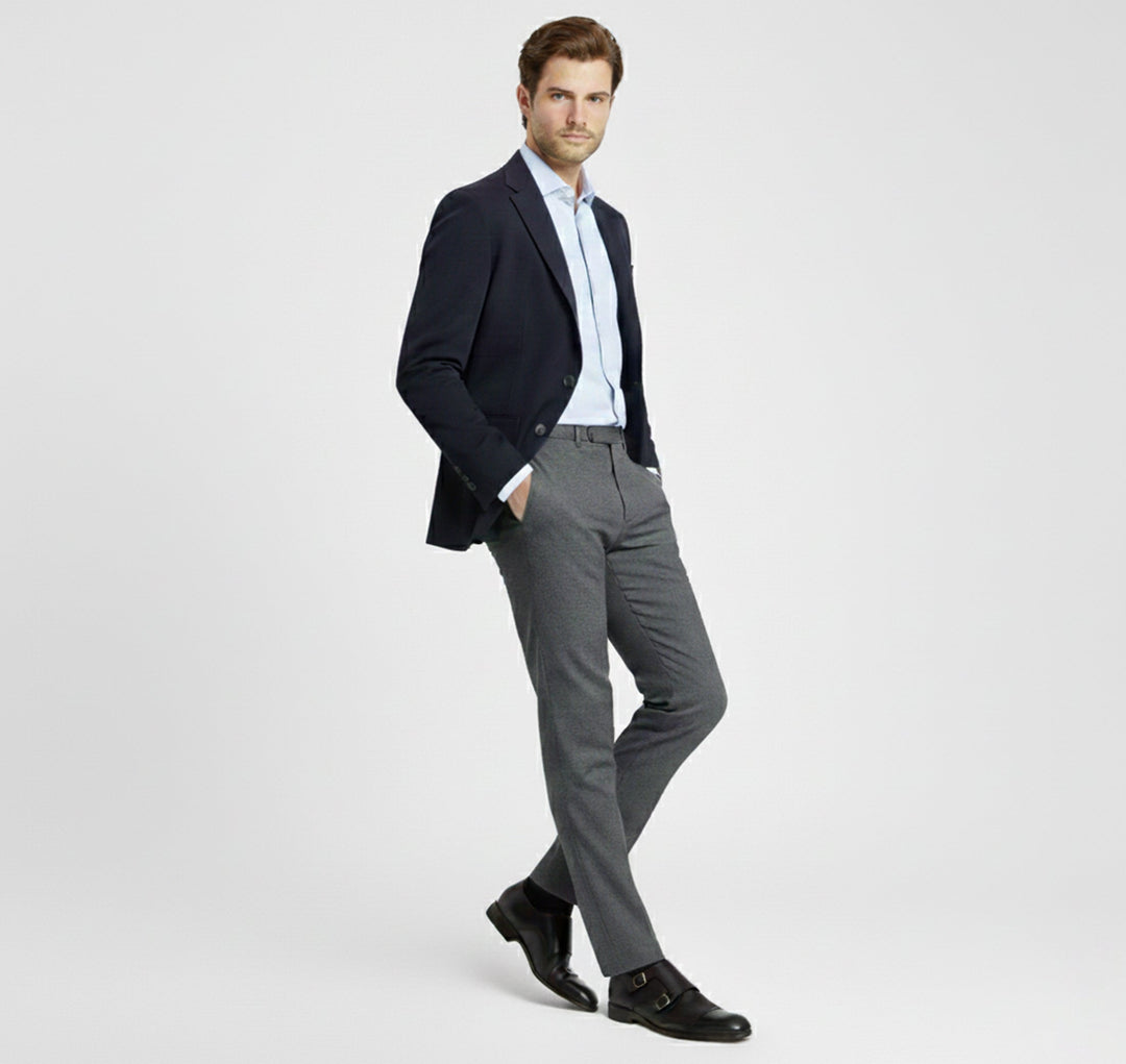 Classic men's Milano silhouette loafers. Sophisticated Italian slip-on dress shoes for smart casual style.