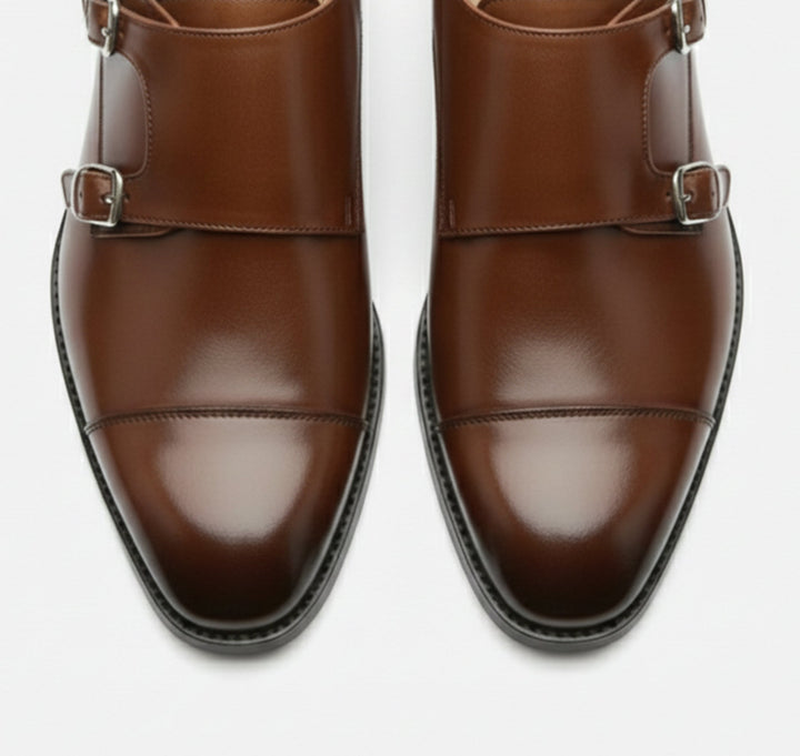 Refined men's slip-on loafers, classic Italian design & Milano silhouette. Elegant & comfortable dress shoes.