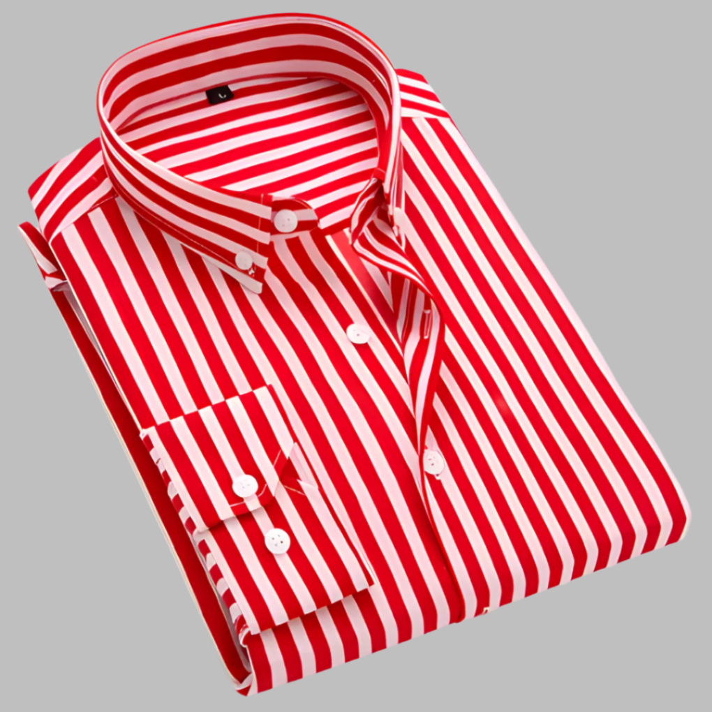 Regular fit men's checkered plaid button-up shirt in versatile colors, perfect for spring or autumn.