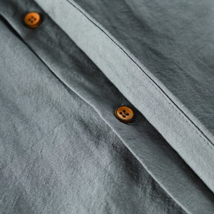 Comfortable men's classic long sleeve shirt, perfect for effortless style and all-day wear in any setting.