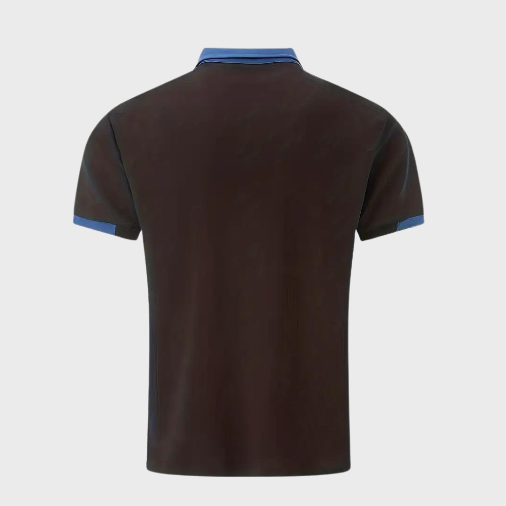 Comfortable men's classic polo shirt, soft short sleeve design for easy casual wear & versatile everyday style.