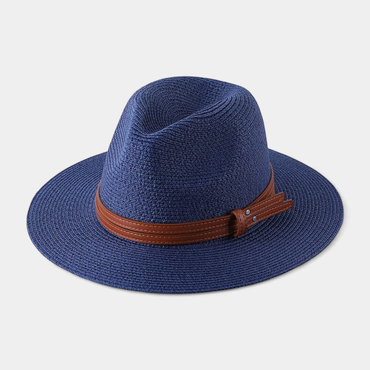 Stylish men's Panama summer hat, perfect for beach trips, vacations, or adding classic elegance to any outfit.