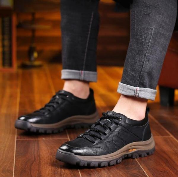 Rugged men's orthopaedic shoes, ideal for daily comfort, support, and outdoor adventures.