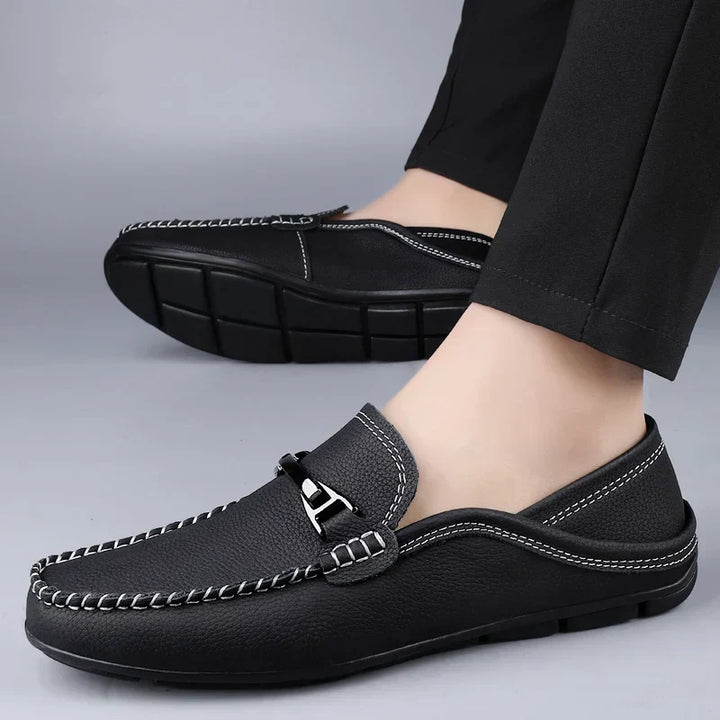 Classic men's premium loafers, slip-on comfort for everyday wear & a sophisticated, polished look.
