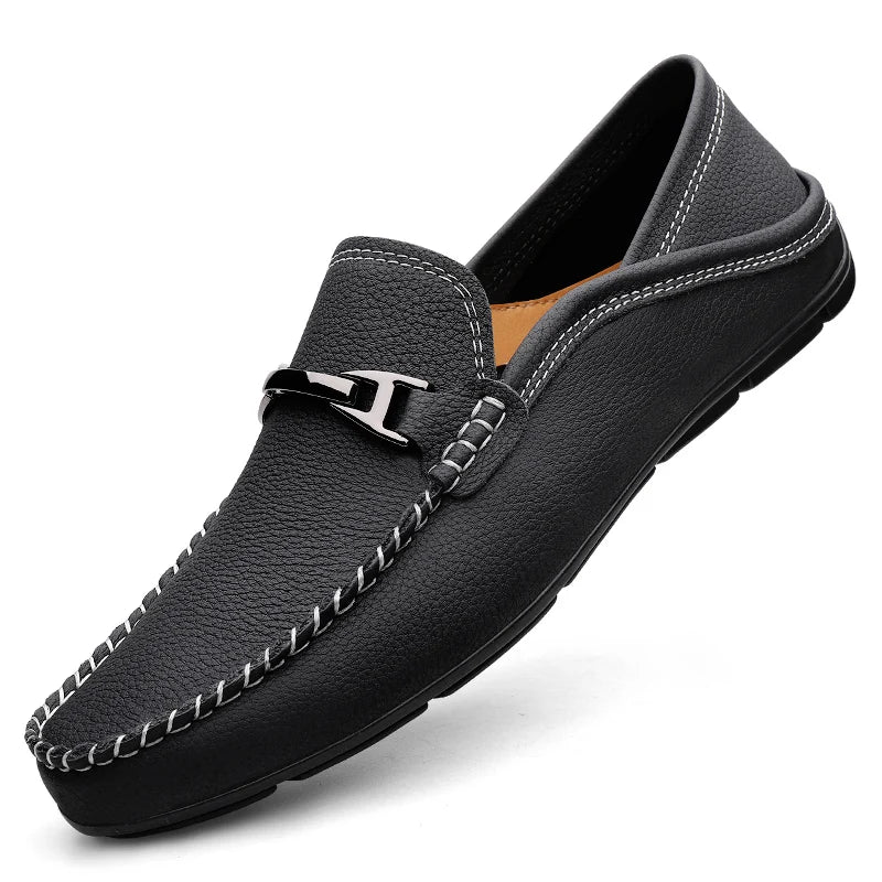Easy slip-on men's everyday loafers, premium quality for all-day comfort & a classic, smart style.