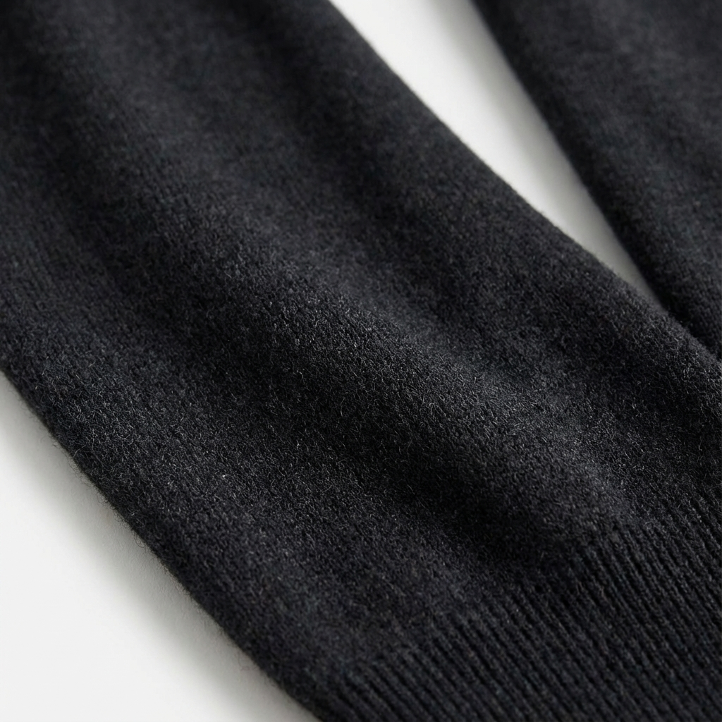 Men's soft quarter-zip pullover. Classic long sleeve jumper for smart-casual style and comfortable everyday wear.