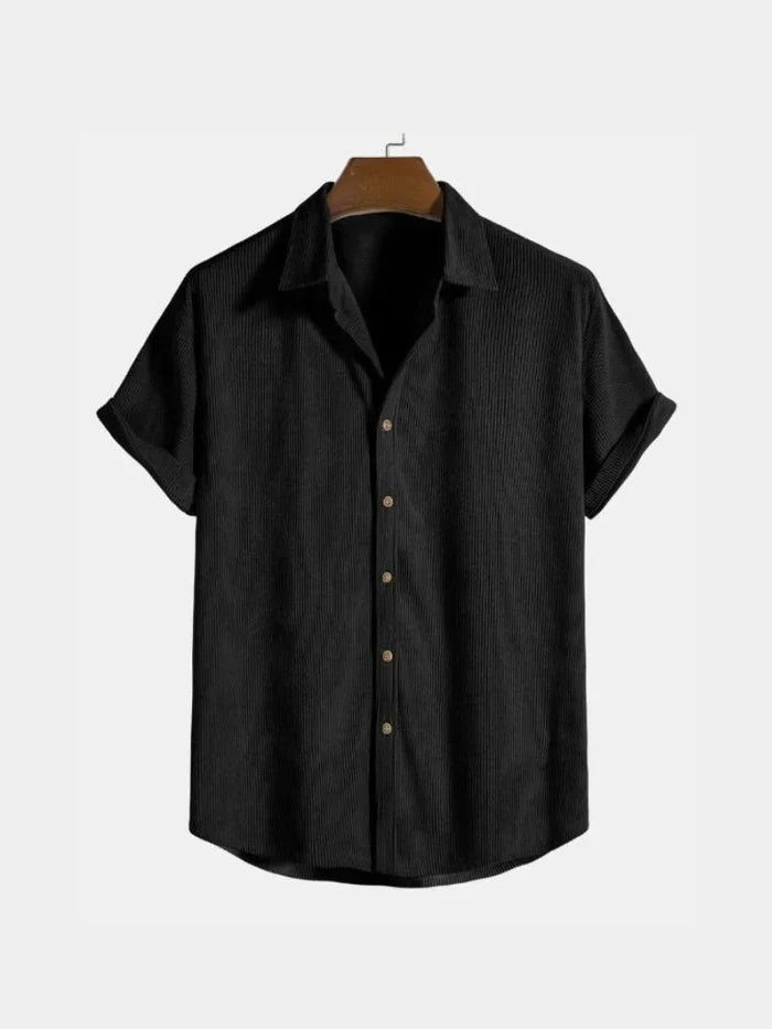 Men's classic short sleeve polo shirt, perfect for everyday smart casual style and comfort.