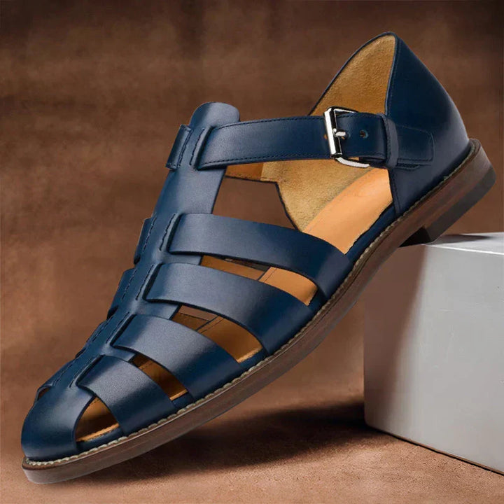 Stylish men's strappy open-toe sandals, classic design. Perfect summer footwear for casual outdoor & daily wear.