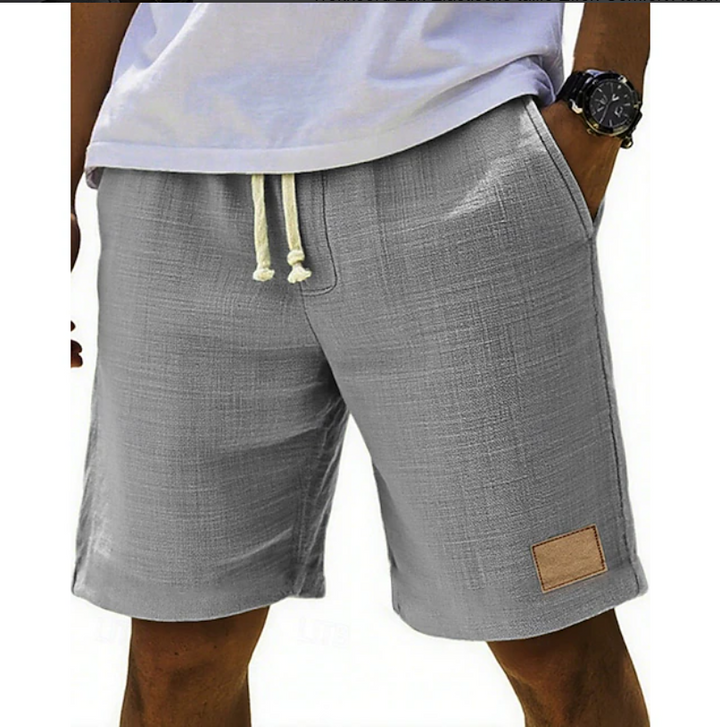 Casual men's summer shorts with stylish lace detail, perfect for relaxed comfort & everyday wear.