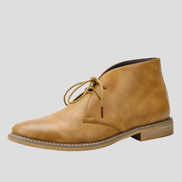 Vintage men's desert boots, offering a classic footwear choice for timeless and versatile men's fashion.