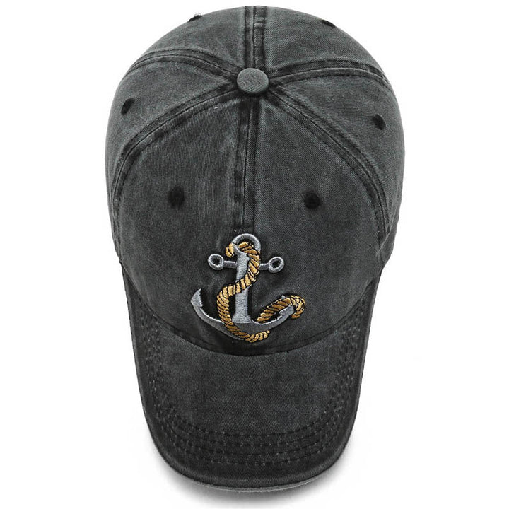 Timeless men's washed baseball cap, perfect for a vintage look, casual outings & outdoor wear.
