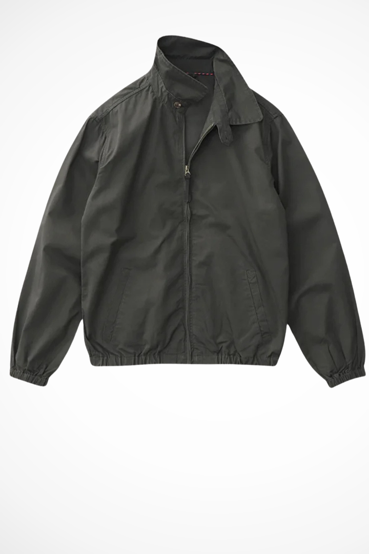 Men's casual wear: zip-up Harrington jacket for a smart, relaxed look.