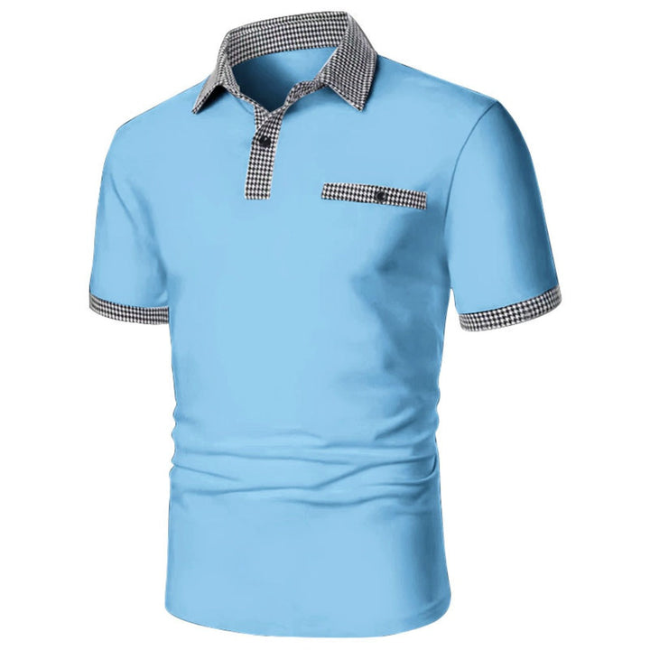 Everyday comfort polo shirt for men, lightweight and breathable