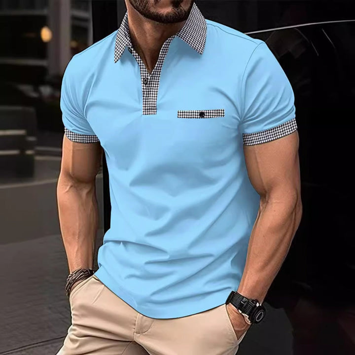 Stylish men's polo shirt in a versatile color palette