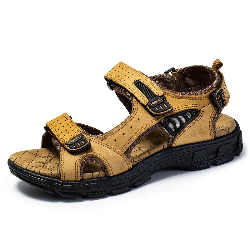 Orthopedic walking sandals for men, offering excellent arch support.