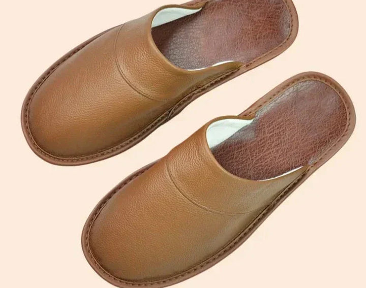 Experience ultimate comfort with these men's black house shoes