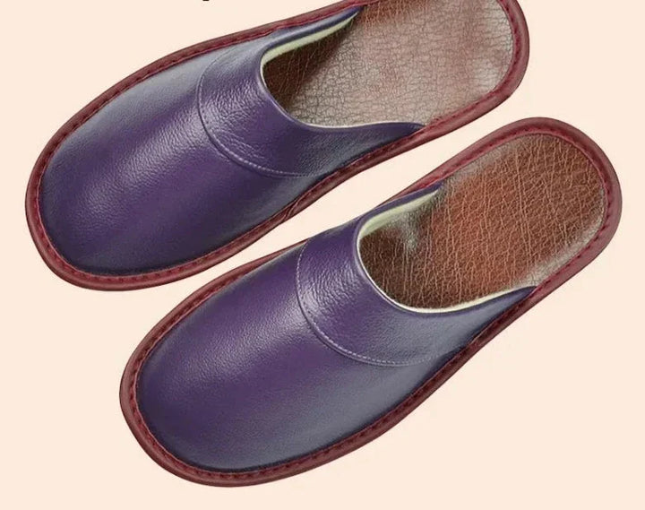 Men's cozy black house slippers for relaxing at home