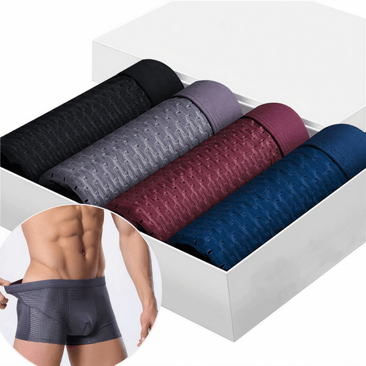 Stylish men's boxer shorts, offering supportive fit & breathable comfort for everyday use.