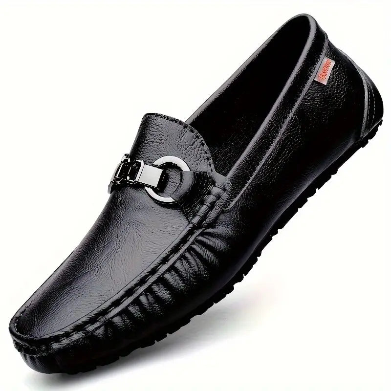 Stylish men's slip-on loafers, perfect for business casual and everyday comfort. Classic, versatile footwear.
