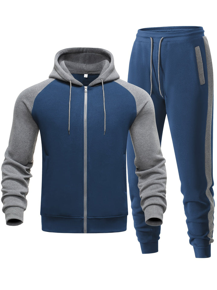 Men's comfortable sporty hoodie & jogger set. Perfect loungewear for everyday.
