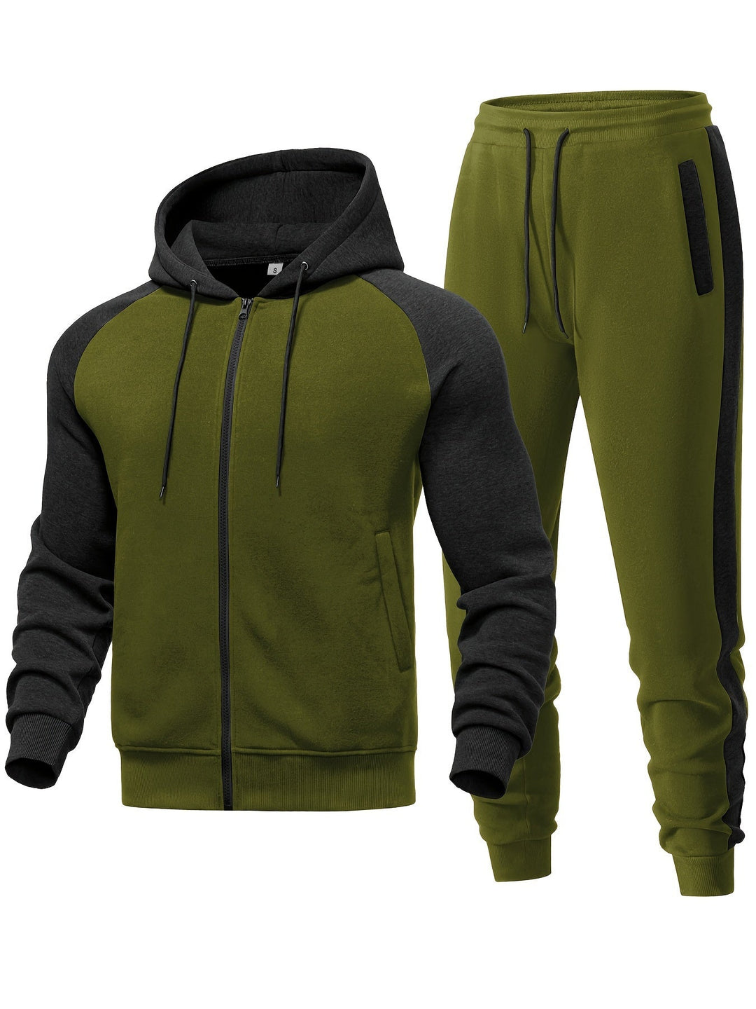 Men's ultra-comfortable hoodie and jogger set, combining sporty style with everyday ease.