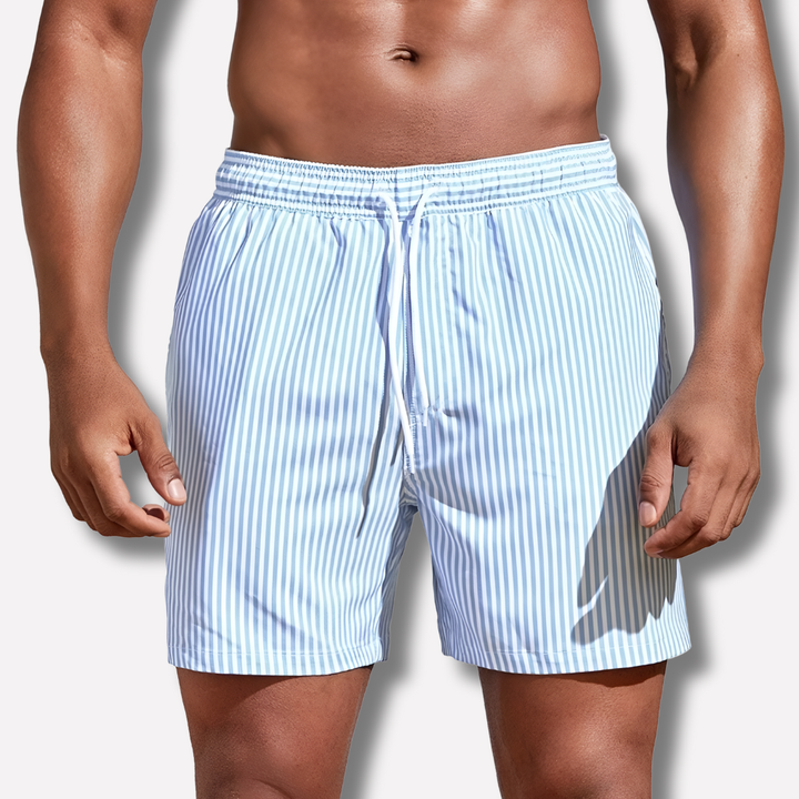 Stylish men's casual shorts, perfect for summer fashion, beachwear, or versatile everyday comfort.