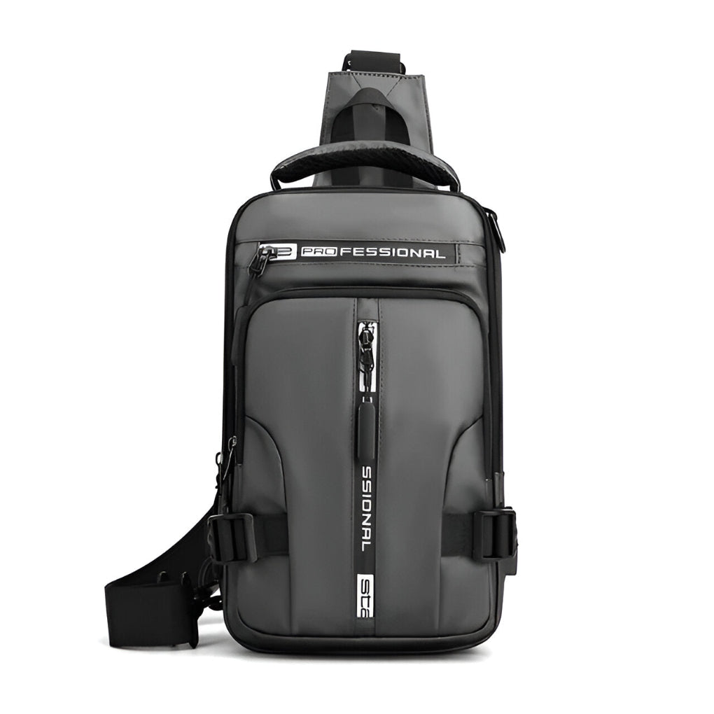 Men's multi-functional anti-theft convertible bag, a secure accessory for travel or everyday use.