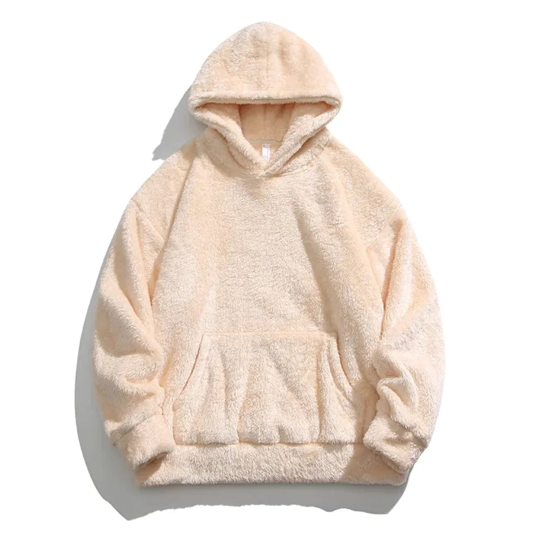 Cozy men's pullover hoodie, perfect for winter comfort & casual everyday styling.