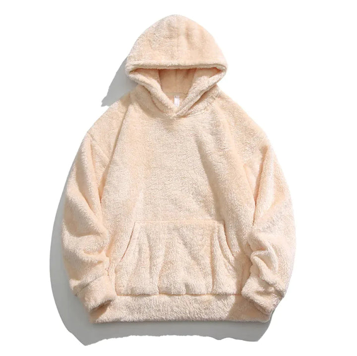 Cozy men's pullover hoodie, perfect for winter comfort & casual everyday styling.