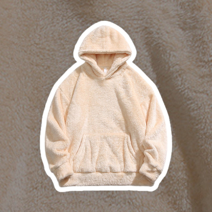 Men's warm pullover hoodie featuring a practical kangaroo pocket. Casual everyday top.