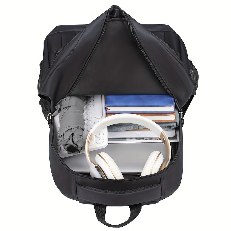 New men's leather backpack, perfect for daily commute, travel. Full-grain, durable, stylish design.