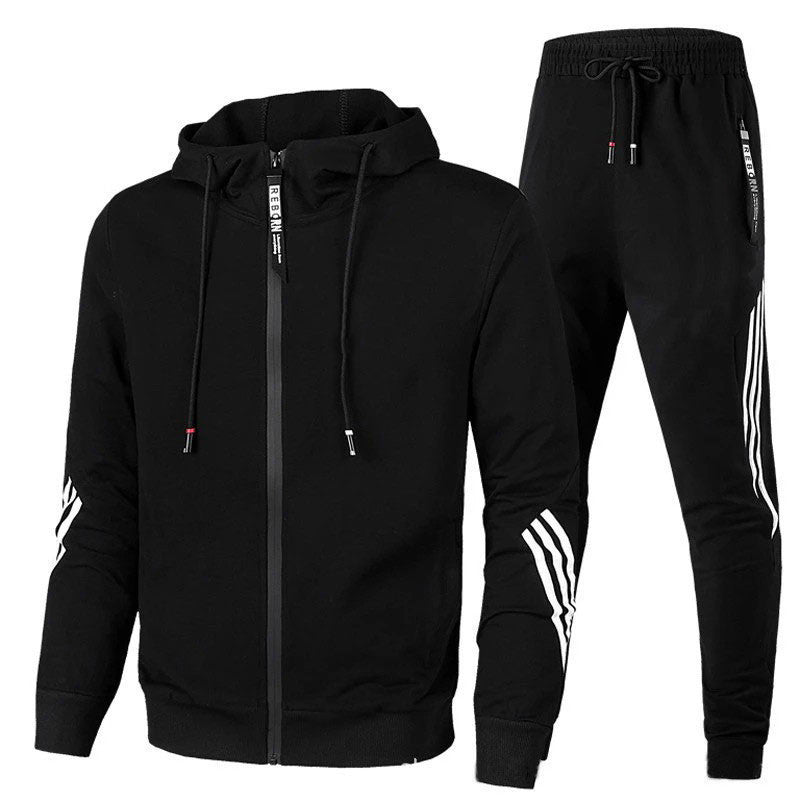 Men's dynamic performance tracksuit pants, elastic waist, tapered fit. Comfortable athletic wear & loungewear.