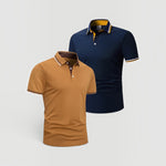 Navy + Beige