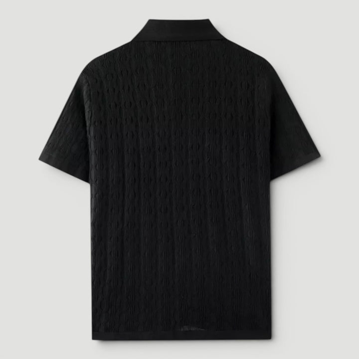 Men's sophisticated sleeveless sweater vest. A stylish, modern choice for layering looks.