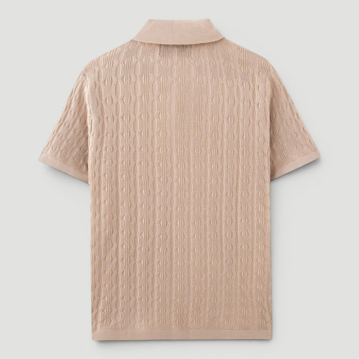 Men's elegant sleeveless sweater vest for versatile, modern layering fashion.