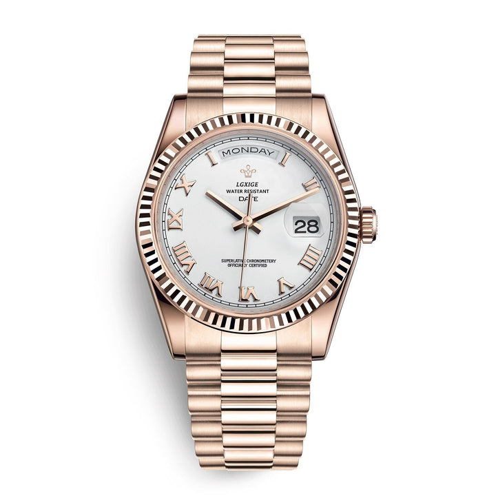 Durable men's business watch featuring a classic design and quartz movement.