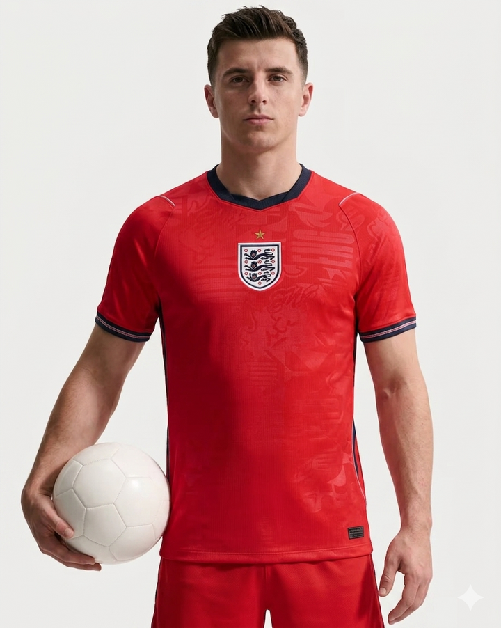 Men's England Away Kit. Official fan apparel, quick-dry soccer jersey for ultimate comfort & style.